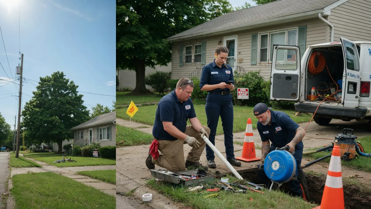 Sewer Line Repair in Friedensburg, PA near me